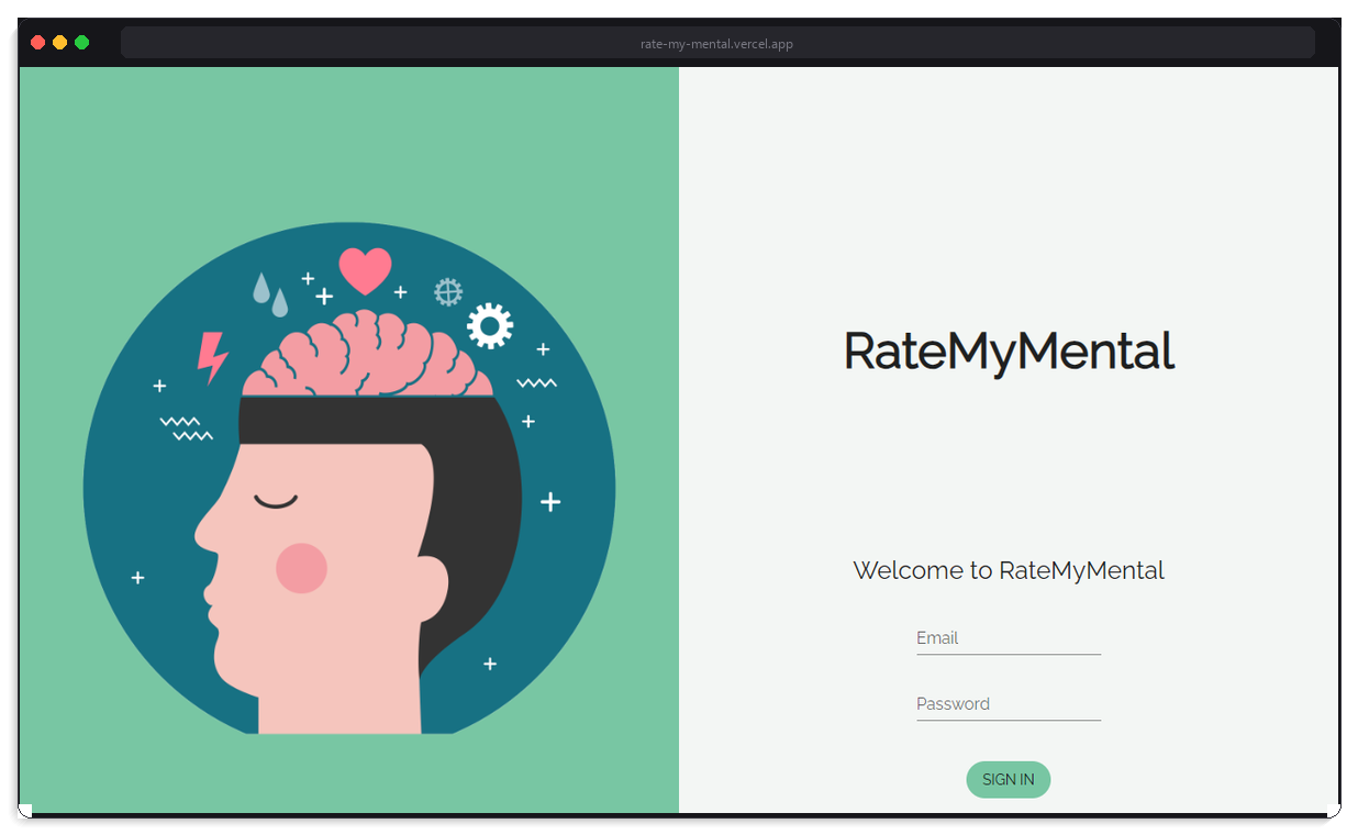 RateMyMental preview